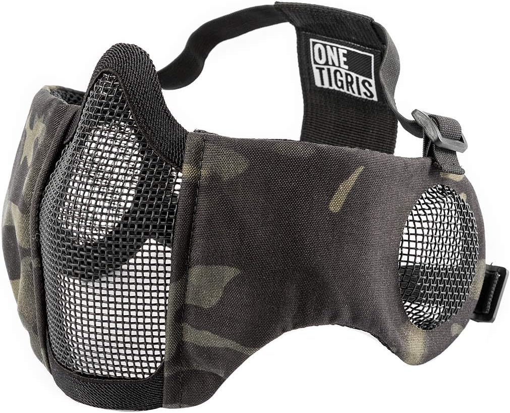 SWANS タクティカルゴーグル 防弾 防曇 OneTigrisフェイスガード